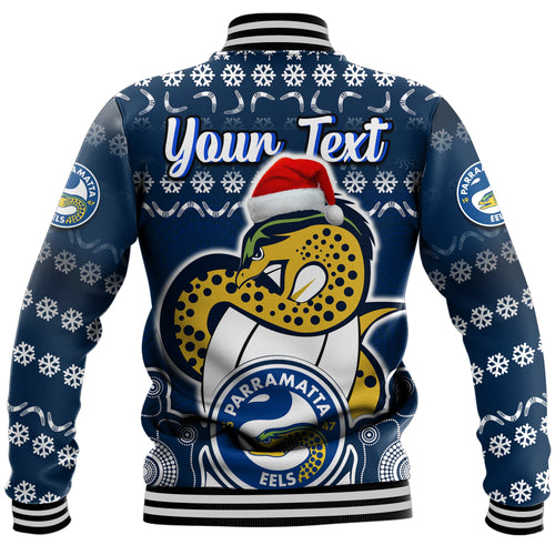 custom-personalised-parramatta-eels-christmas-vibe-with-aboriginal-dot-panting-style-baseball-jacket
