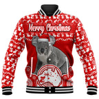 custom-personalised-australian-koala-christmas-vibe-with-aboriginal-dot-painting-style-no2-baseball-jacket