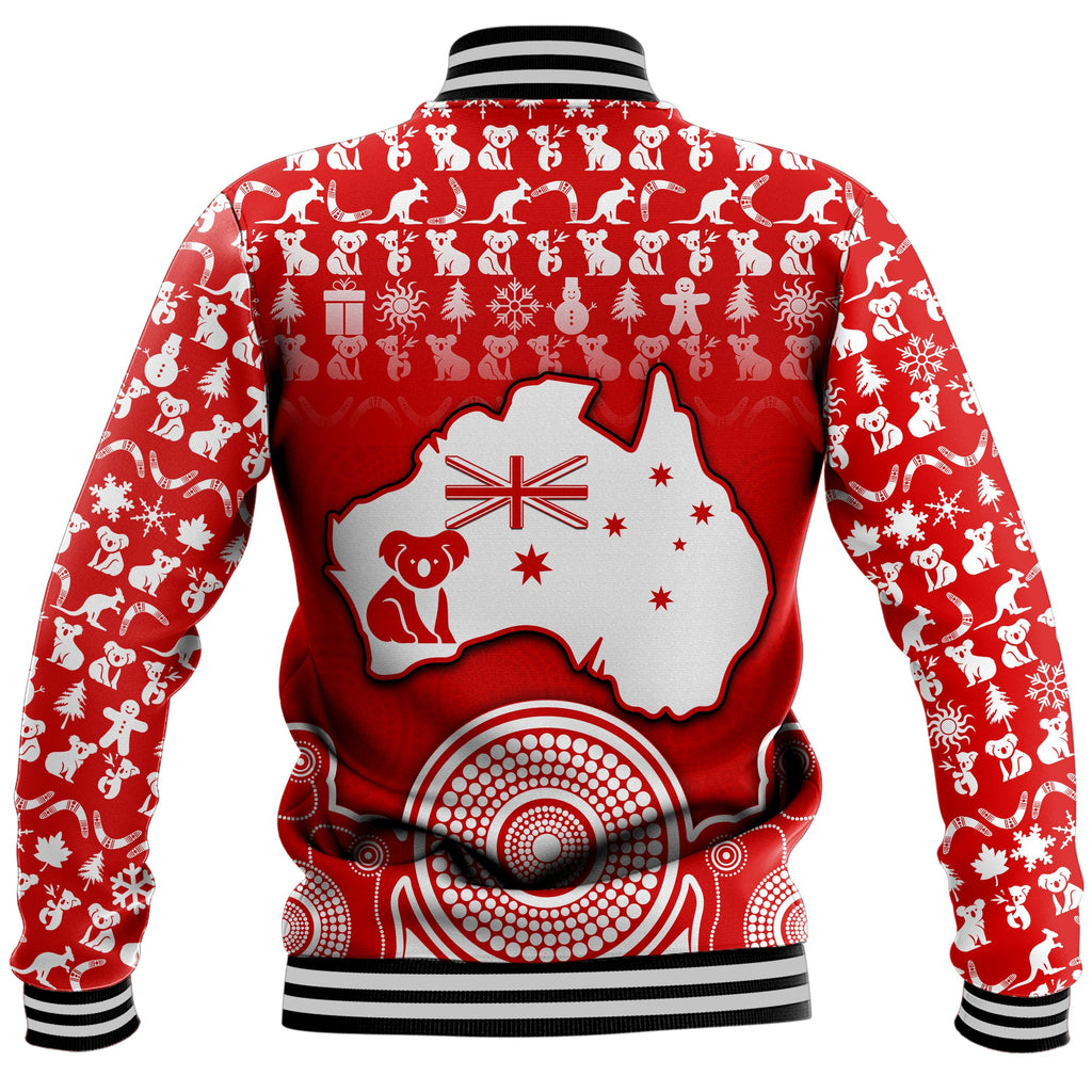 australian-koala-christmas-vibe-with-aboriginal-dot-painting-style-no2-baseball-jacket