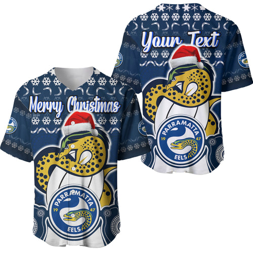 custom-personalised-parramatta-eels-christmas-vibe-with-aboriginal-dot-panting-style-baseball-jersey