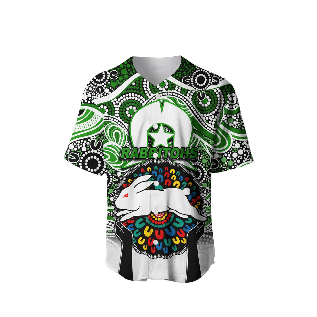 rabbitohs-naidoc-2022-patterns-baseball-jersey-no1