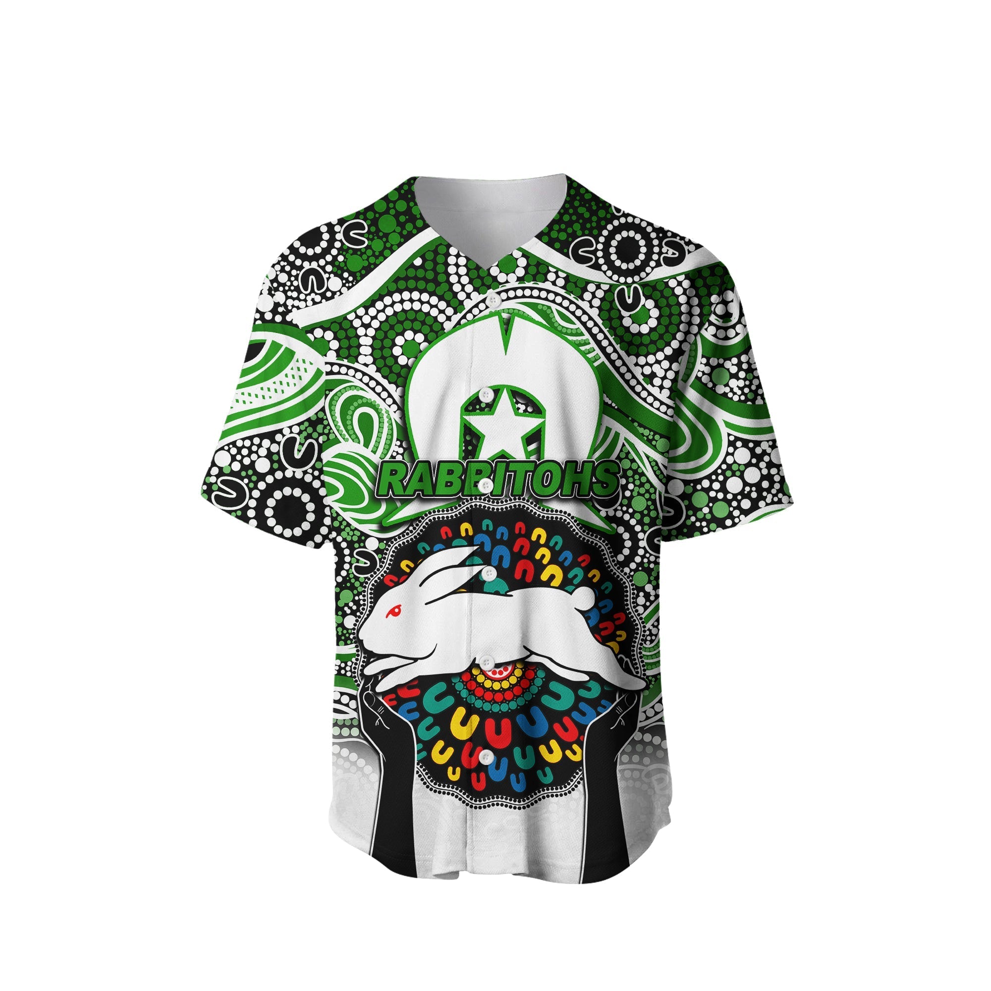 rabbitohs-naidoc-2022-patterns-baseball-jersey-no1