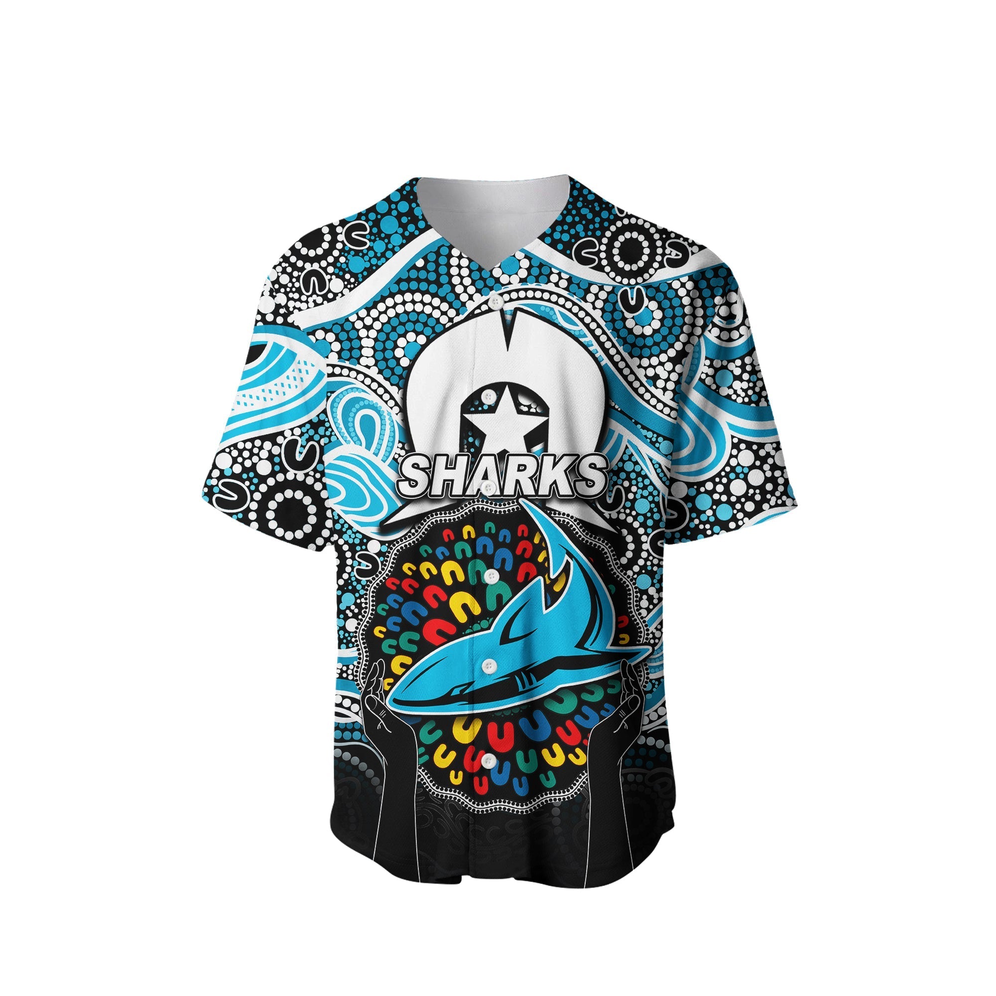 sharks-naidoc-2022-patterns-baseball-jersey