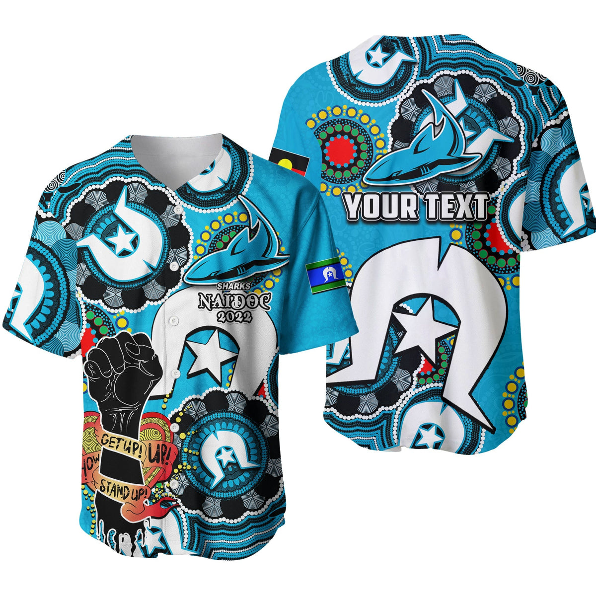 custom-personalised-sharks-rugby-naidoc-week-2022-baseball-jersey-lets-fight-together