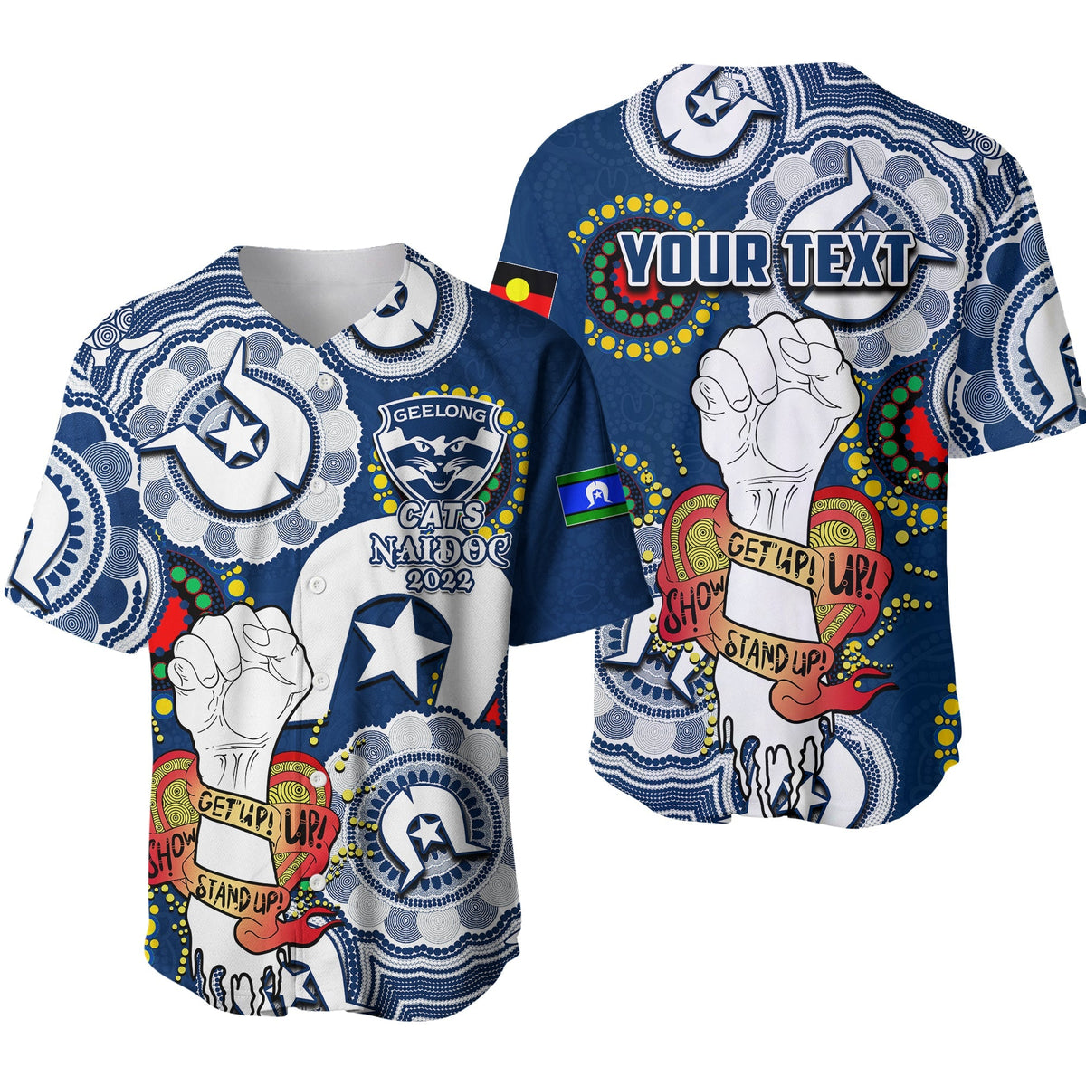 custom-personalised-cats-australian-football-baseball-jersey-naidoc-week-2022-lets-fight-together