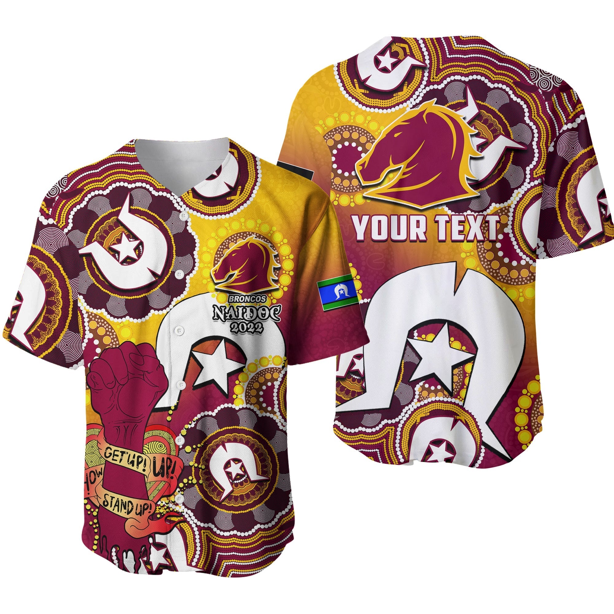 custom-personalised-broncos-rugby-naidoc-week-2022-baseball-jersey-lets-fight-together-no1