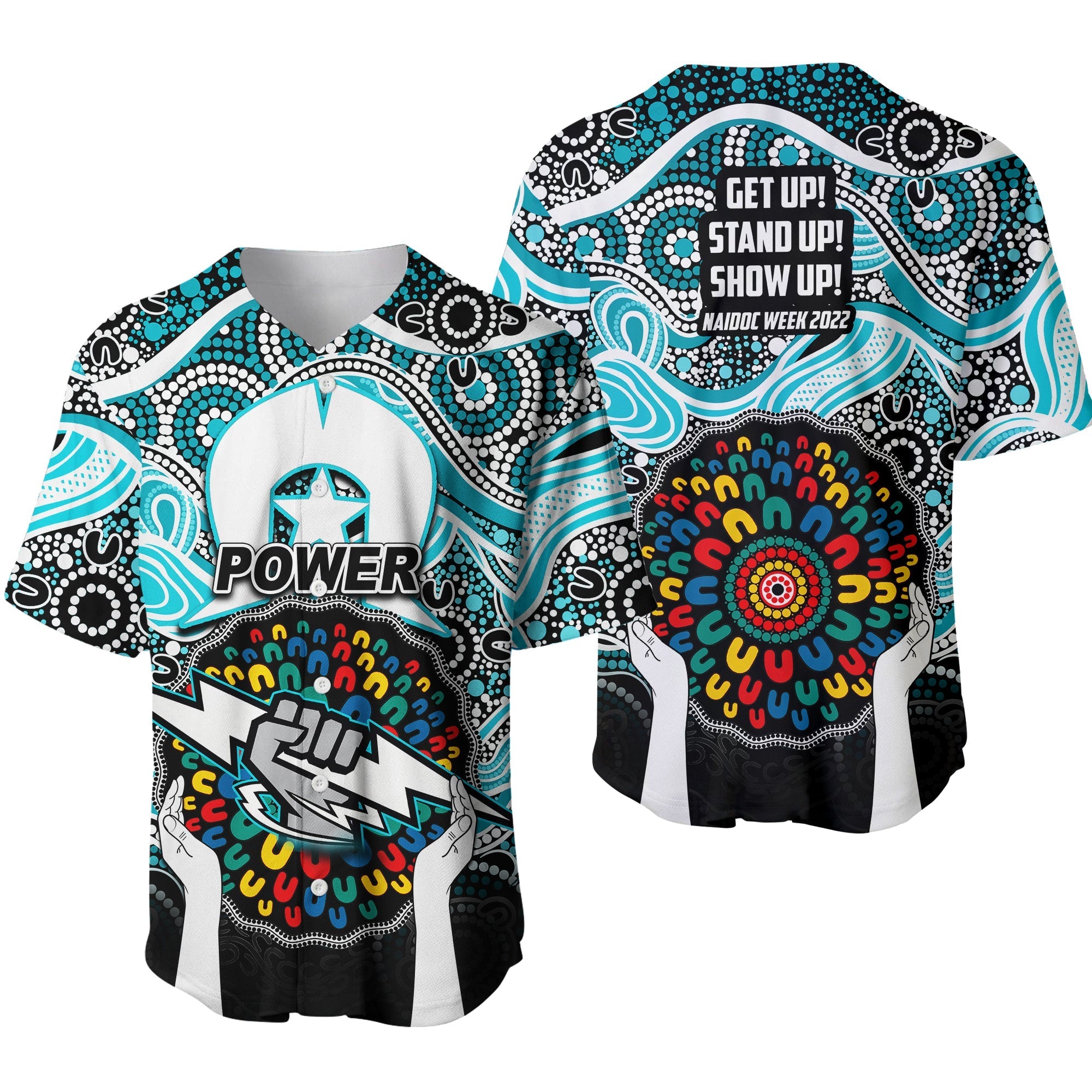 power-australian-football-naidoc-2022-patterns-baseball-jersey