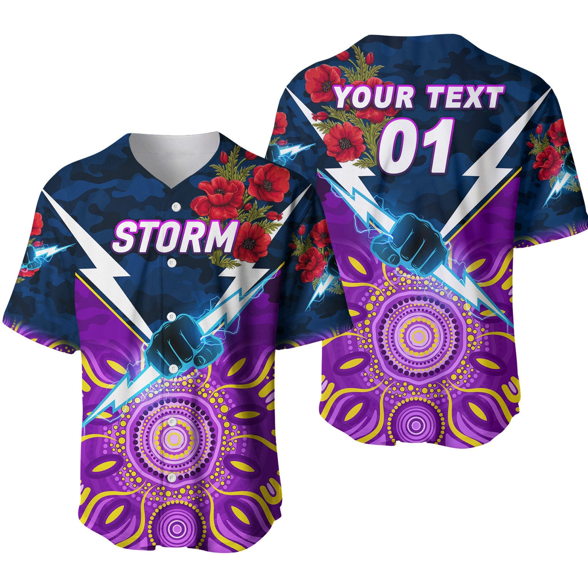 custom-personalised-melbourne-storm-anzac-2022-baseball-jersey-indigenous-vibes