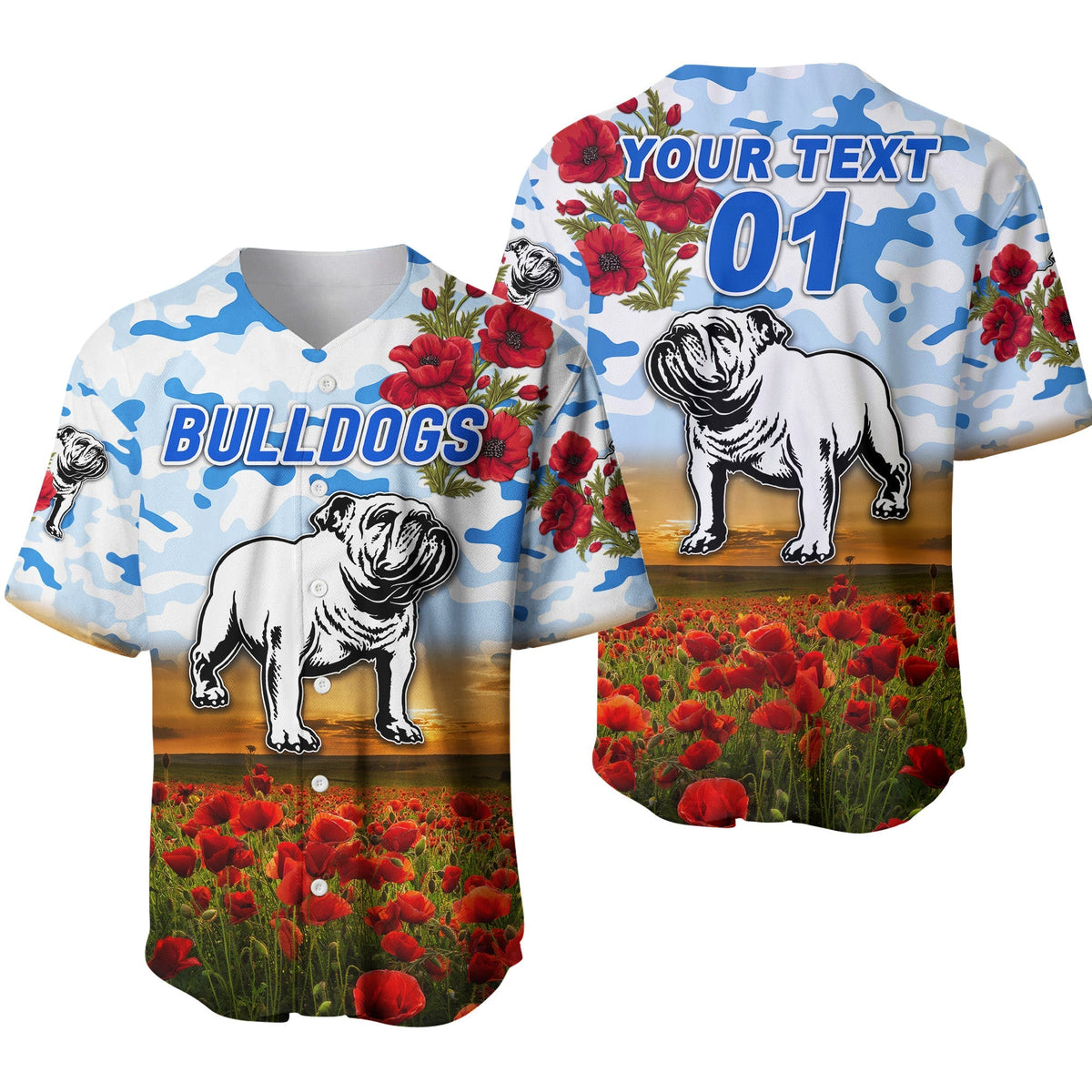 custom-personalised-canterbury-bankstown-bulldogs-anzac-2022-baseball-jersey-poppy-flowers-vibes-white