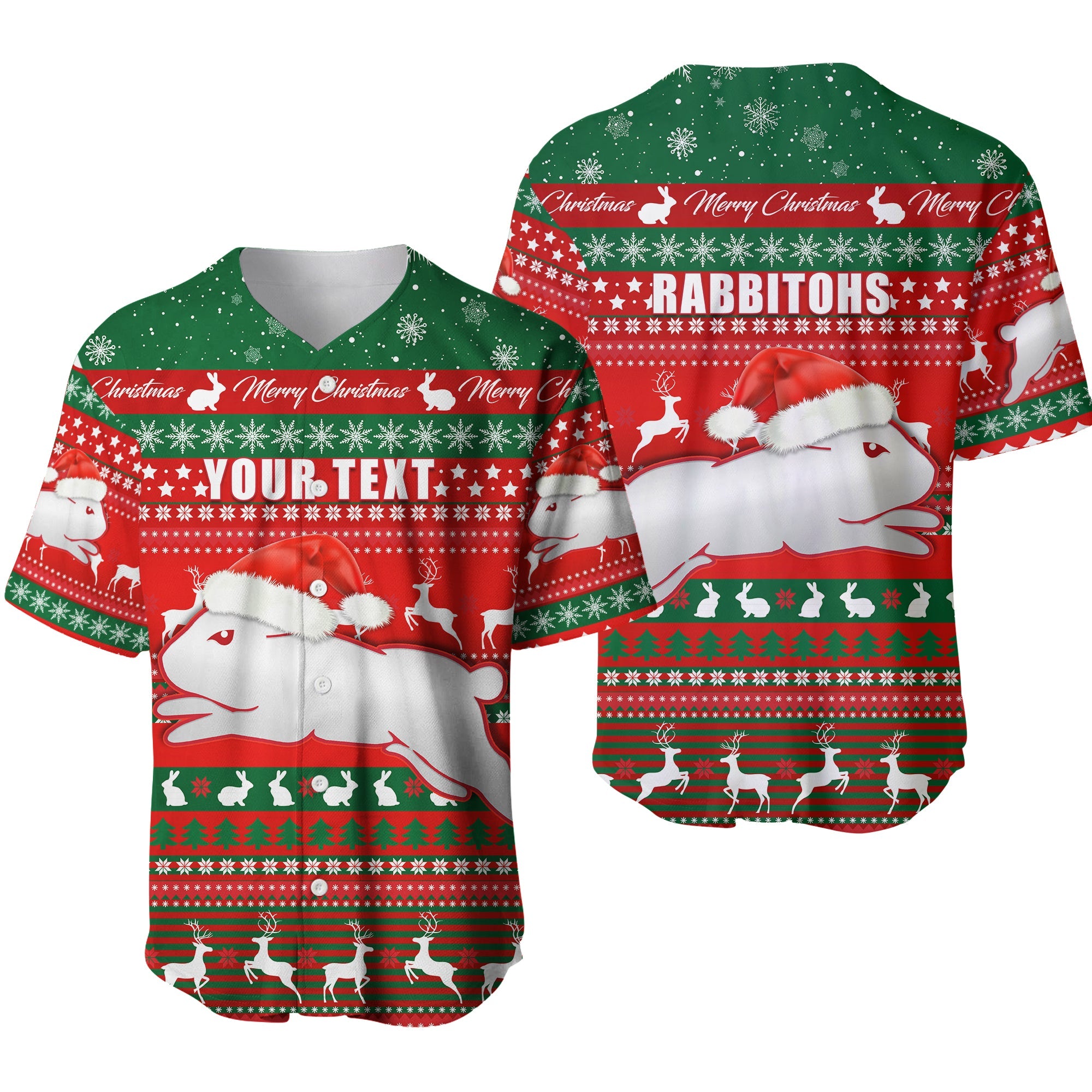 custom-personalised-rabbitohs-christmas-baseball-jersey-south-sydney-indigenous