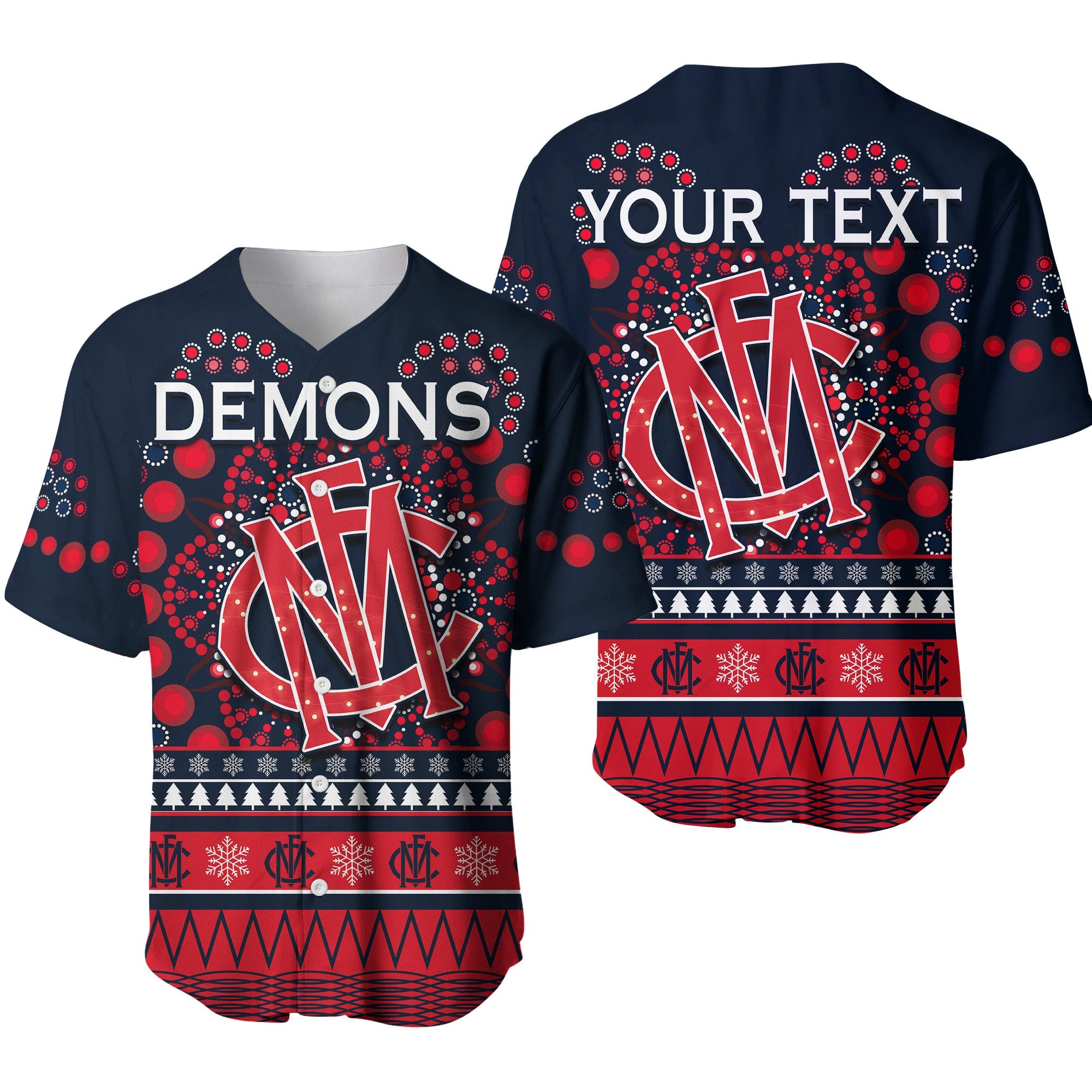 custom-personalised-demons-merry-christmas-baseball-jersey-melbourne-football-indigenous