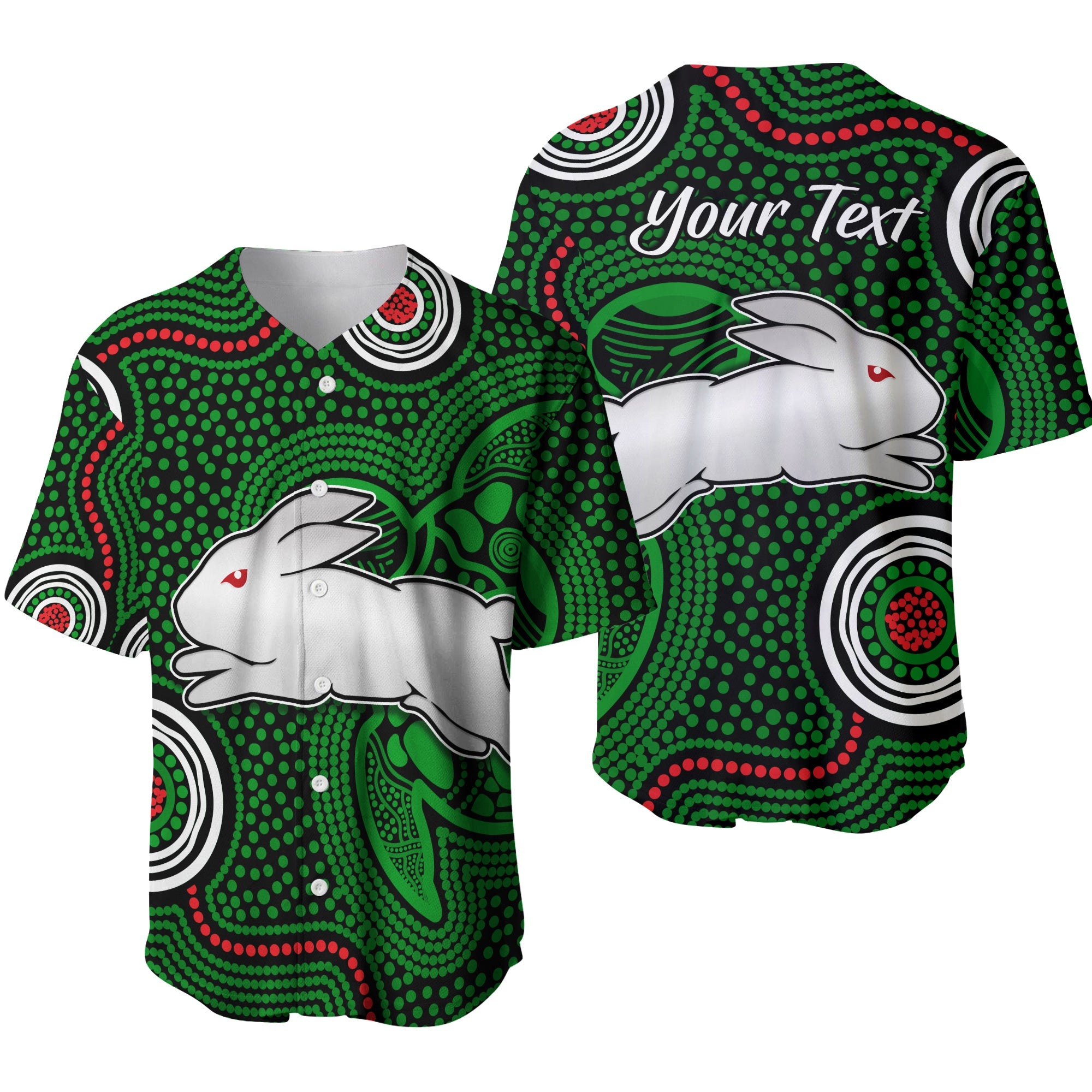 custom-personalised-rabbitohs-indigenous-baseball-jersey-simple-green