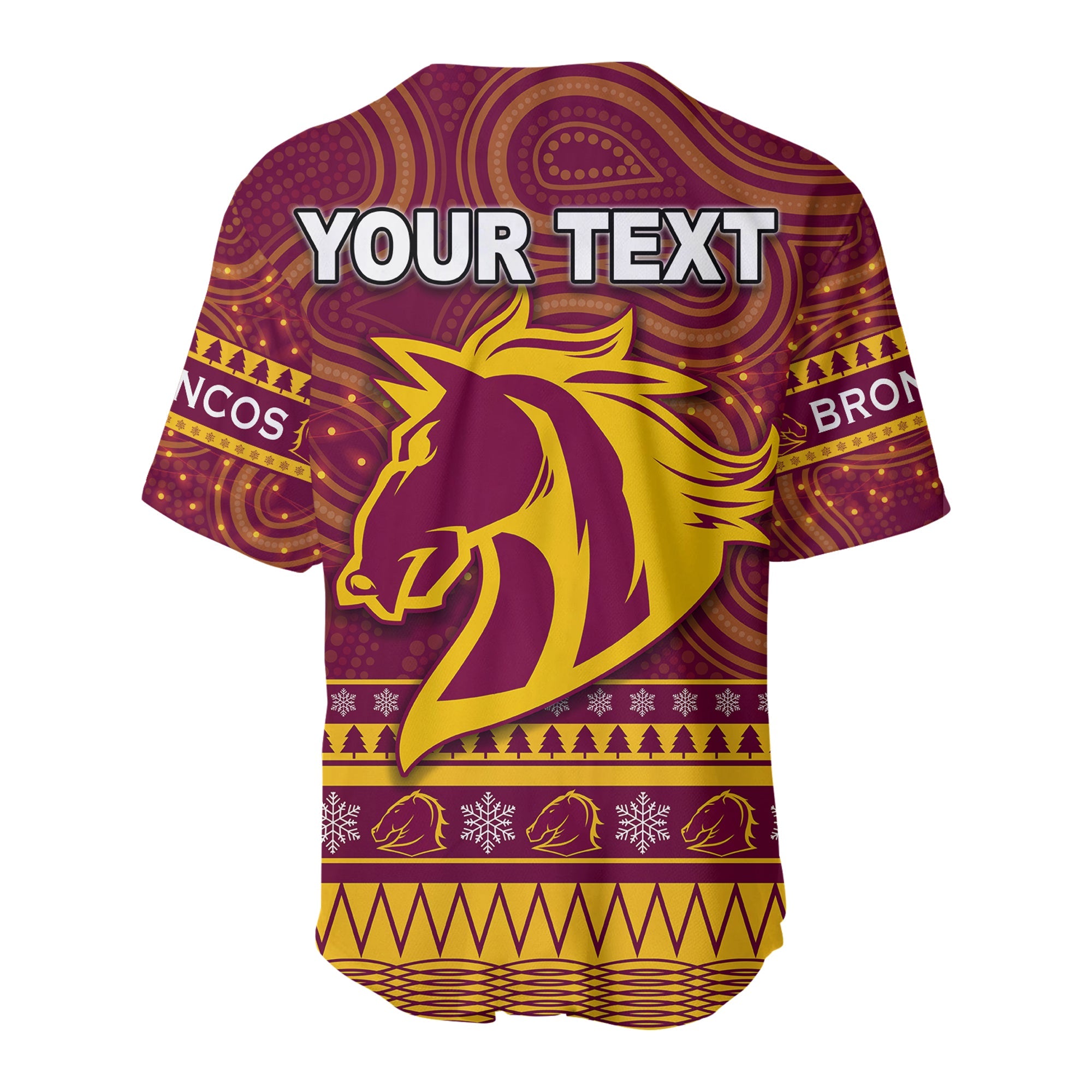 custom-personalised-broncos-christmas-baseball-jersey-brisbane-indigenous