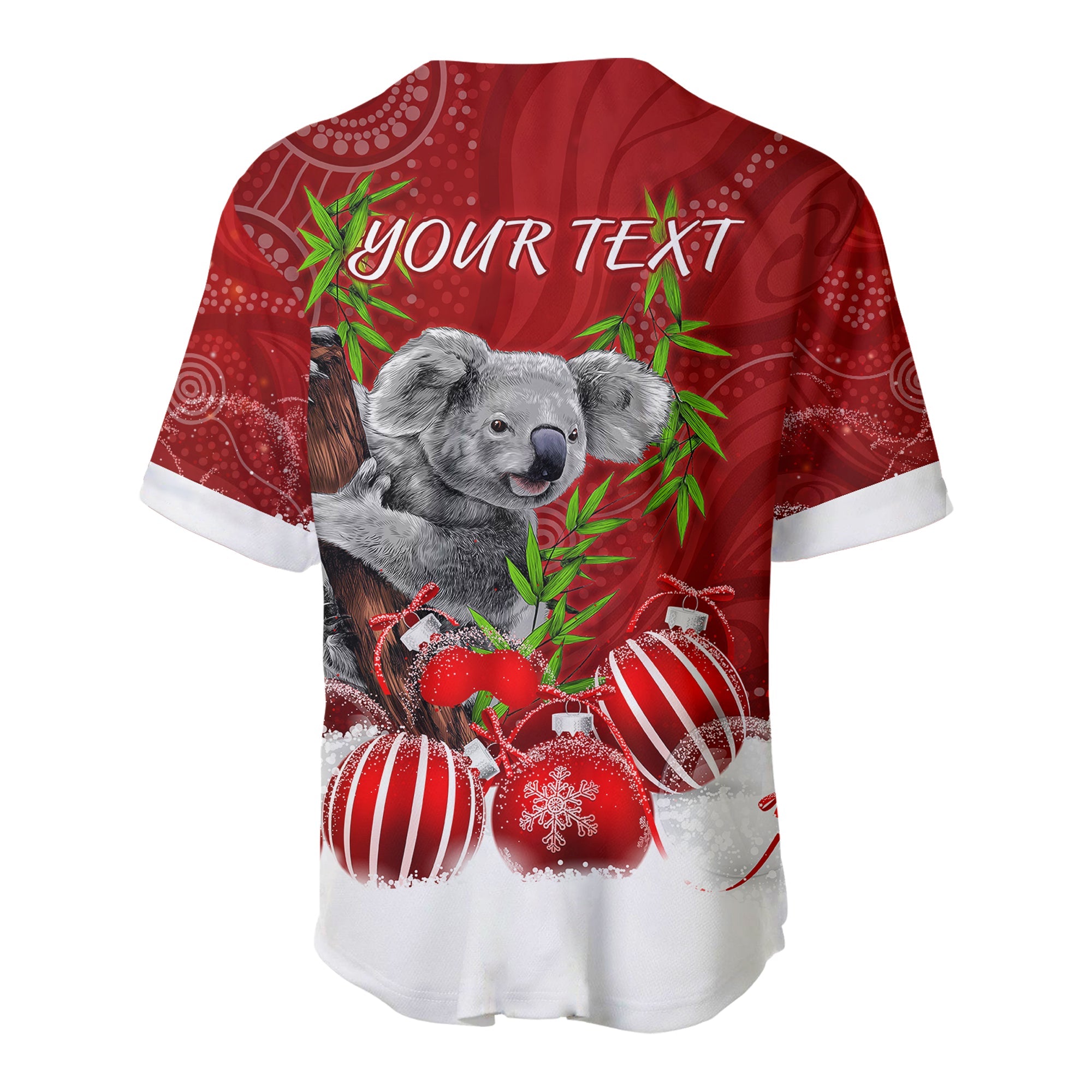 custom-personalised-australia-koala-aboriginal-baseball-jersey-merry-christmas