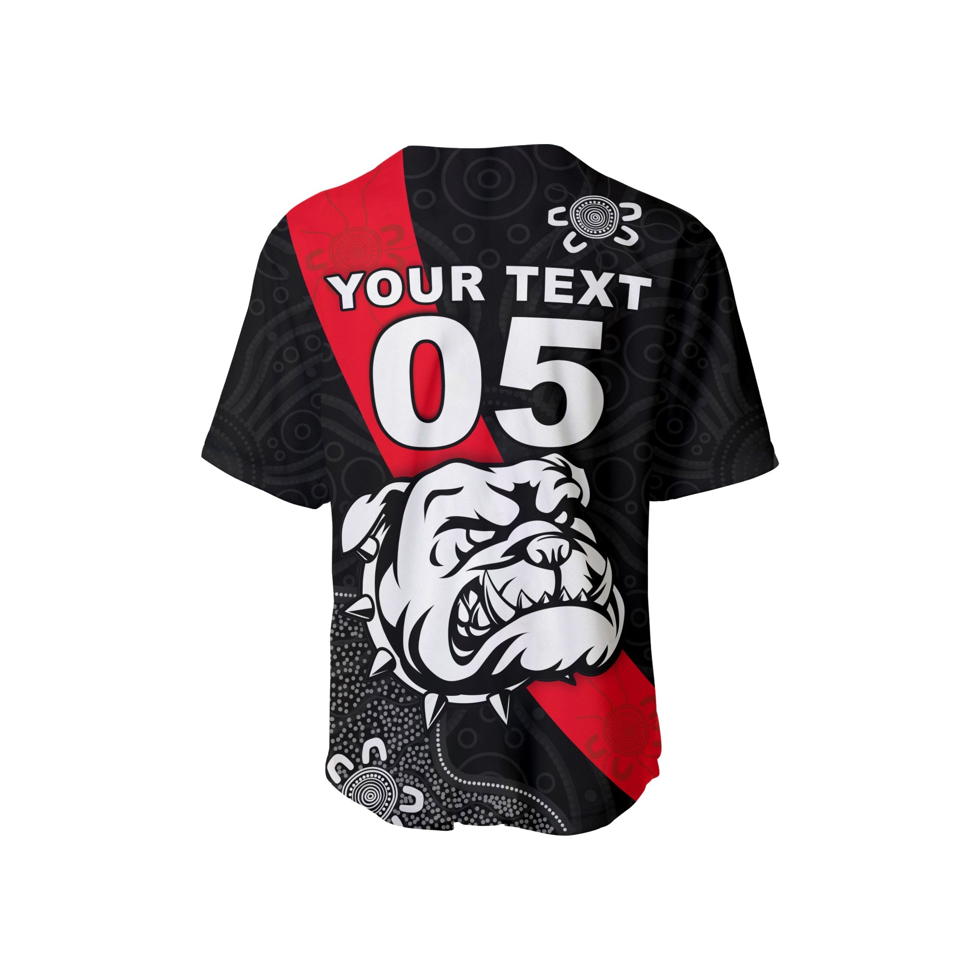 custom-personalised-west-football-club-baseball-jersey-the-bloods-alice-springs-custom-text-and-number