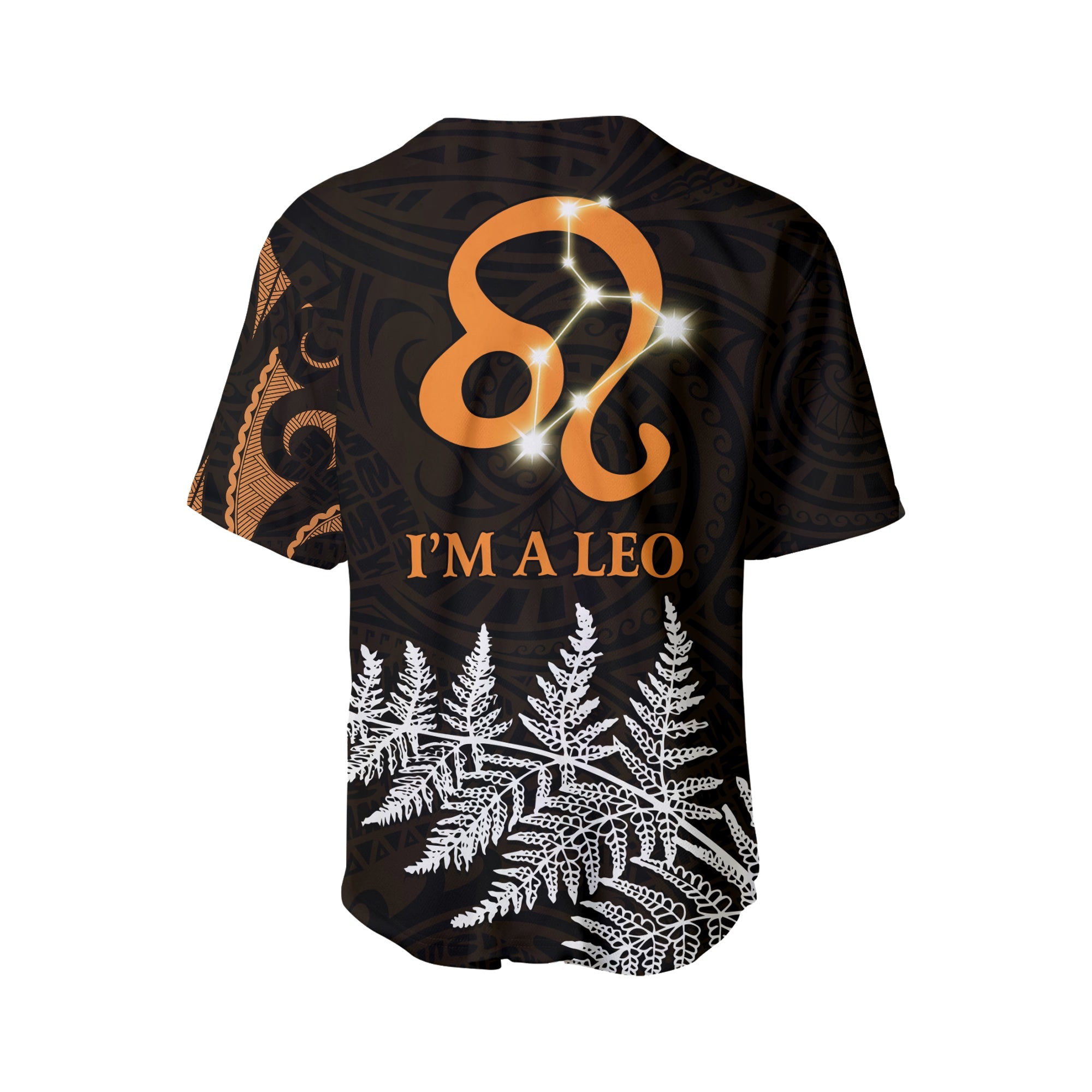 leo-zodiac-style-maori-baseball-jersey-orange-lion