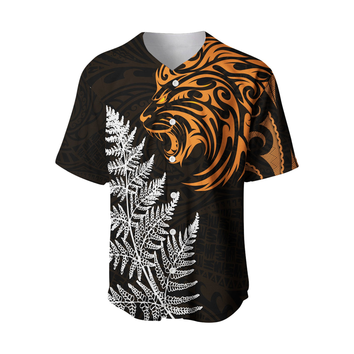 leo-zodiac-style-maori-baseball-jersey-orange-lion