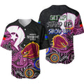 Broncos NAIDOC 2022 Patterns Baseball Jersey Pink Style