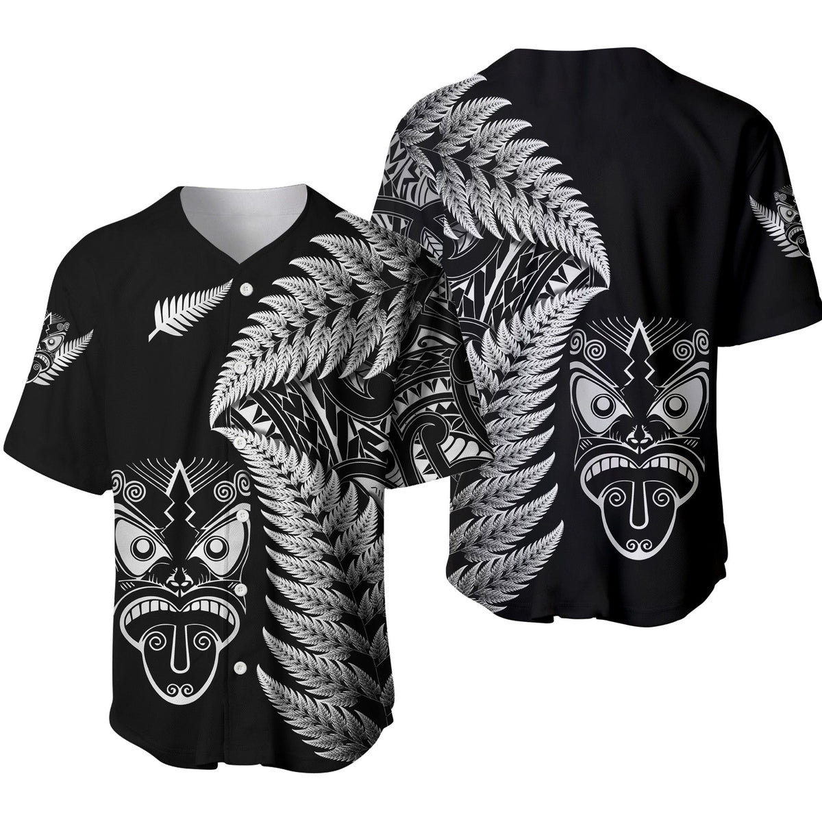 new-zealand-haka-rugby-maori-baseball-jersey-silver-fern-vibes-black