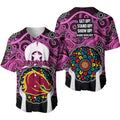Broncos NAIDOC Week 2022 Baseball Jersey Pink Style