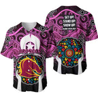 Broncos NAIDOC Week 2022 Baseball Jersey Pink Style