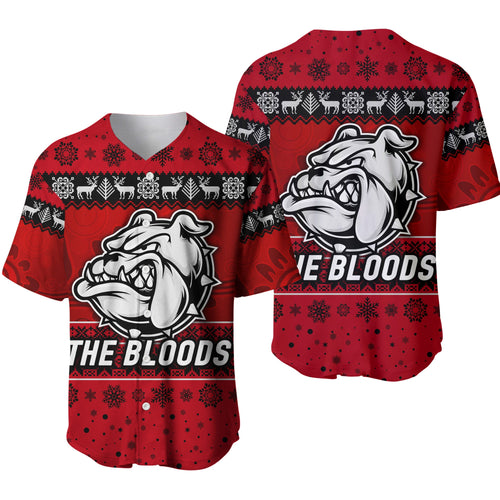 west-football-club-alice-springs-baseball-jersey-christmas-the-bloods-simple-style-red