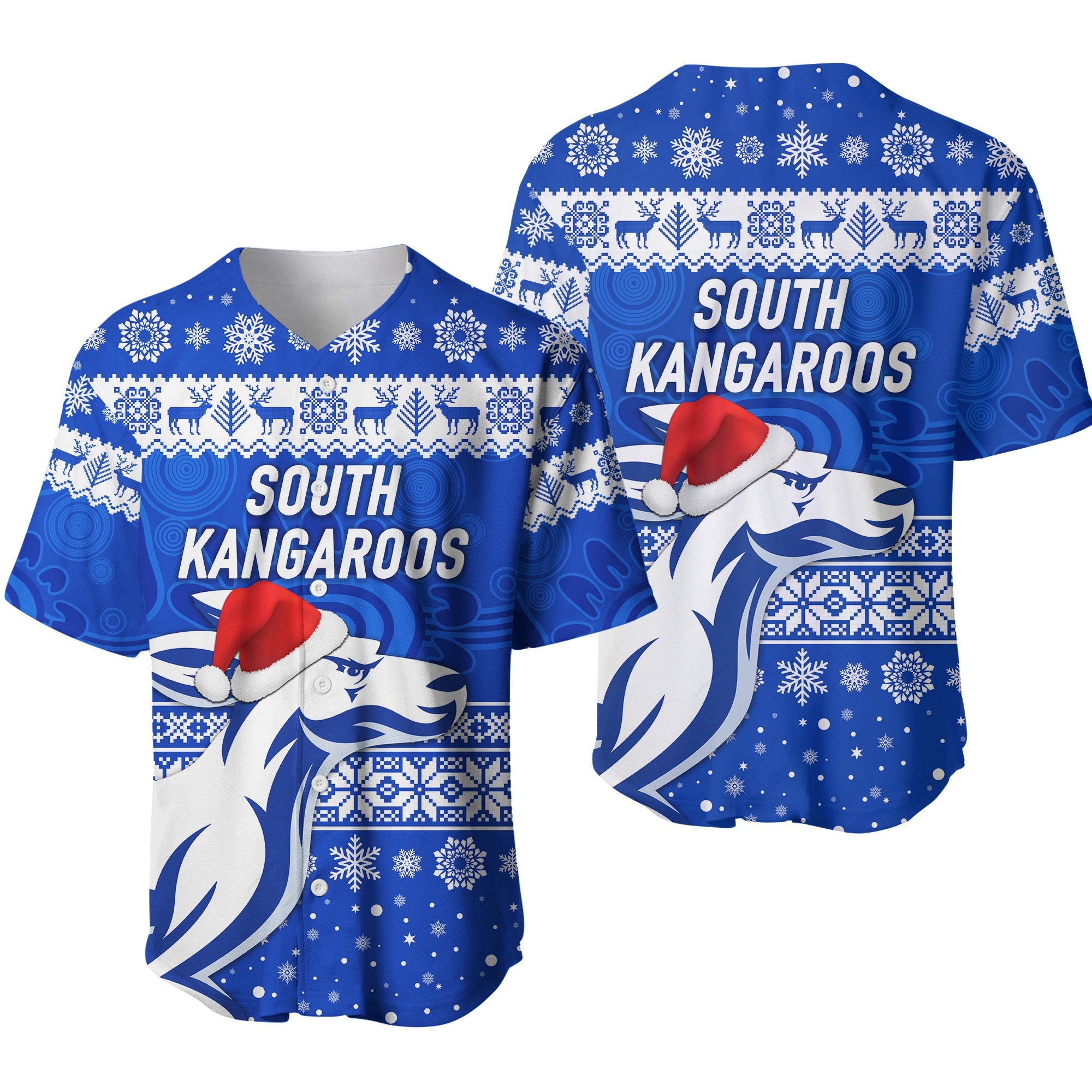 south-alice-football-club-baseball-jersey-christmas-kangaroos-simple-style