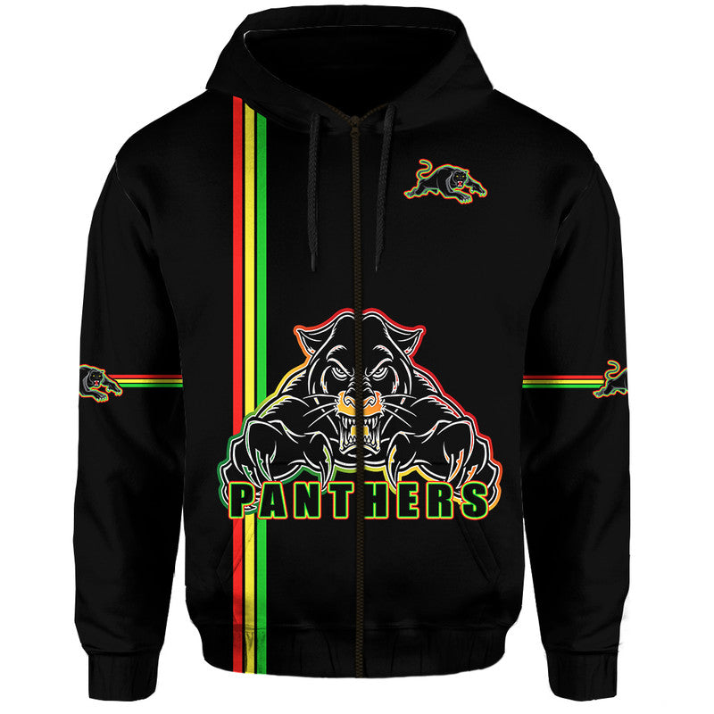 penrith-panthers-zip-up-and-pullover-hoodie-angry-panther-simple-style