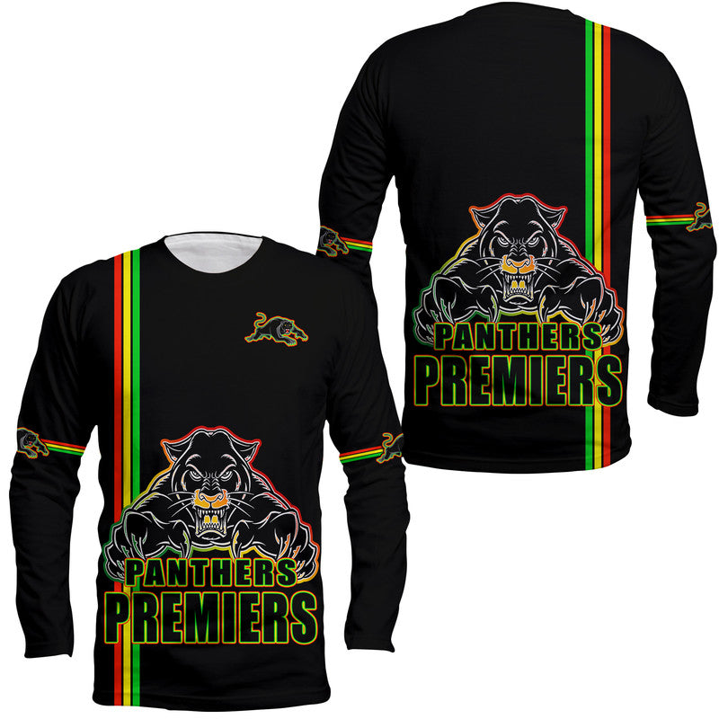 penrith-panthers-premiers-long-sleeve-shirt-angry-panther-simple-style