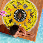 australian-animals-zodiac-beach-blanket-australian-astrology