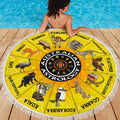 australian-animals-zodiac-beach-blanket-australian-astrology