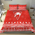 sydney-swans-unique-winter-season-bedding-set-swans-merry-christmas-no2