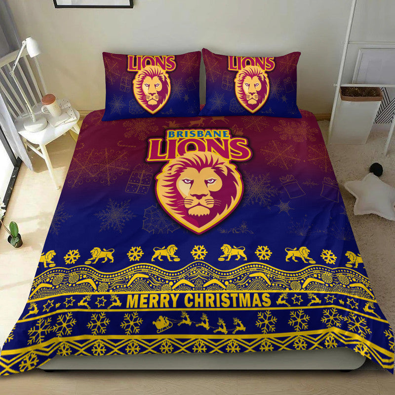 brisbane-unique-lions-winter-season-bedding-set-lions-merry-christmas-no2