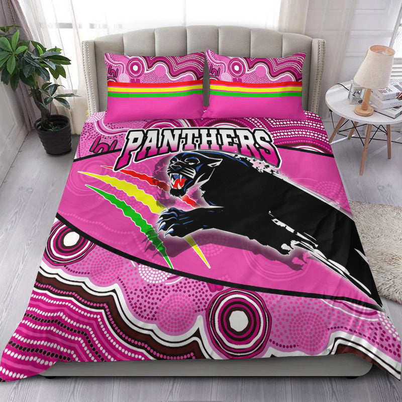 panthers-rugby-bedding-set-aboriginal-basic-style-pink