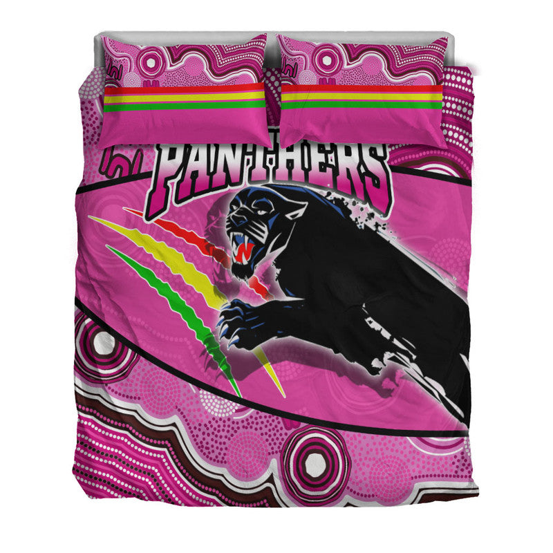 panthers-rugby-bedding-set-aboriginal-basic-style-pink