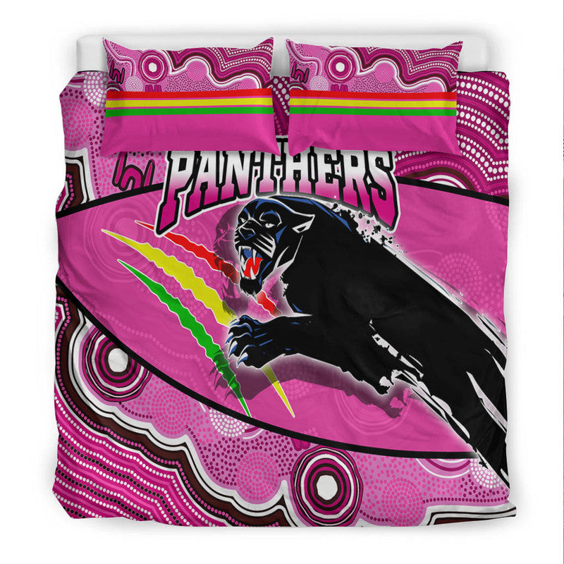 panthers-rugby-bedding-set-aboriginal-basic-style-pink