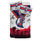 custom-personalised-sydney-roosters-anzac-2022-bedding-set-simple-style-white
