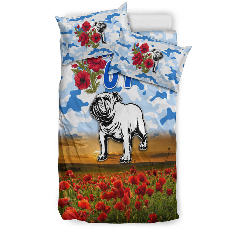 custom-personalised-canterbury-bankstown-bulldogs-anzac-2022-bedding-set-poppy-flowers-vibes-white