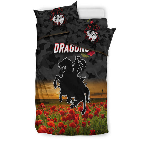 st-george-illawarra-dragons-anzac-2022-bedding-set-poppy-flowers-vibes-black