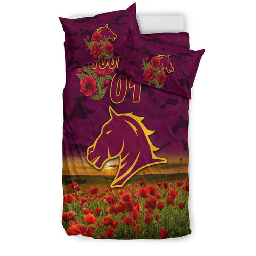 custom-personalised-brisbane-broncos-anzac-2022-bedding-set-poppy-flowers-vibes