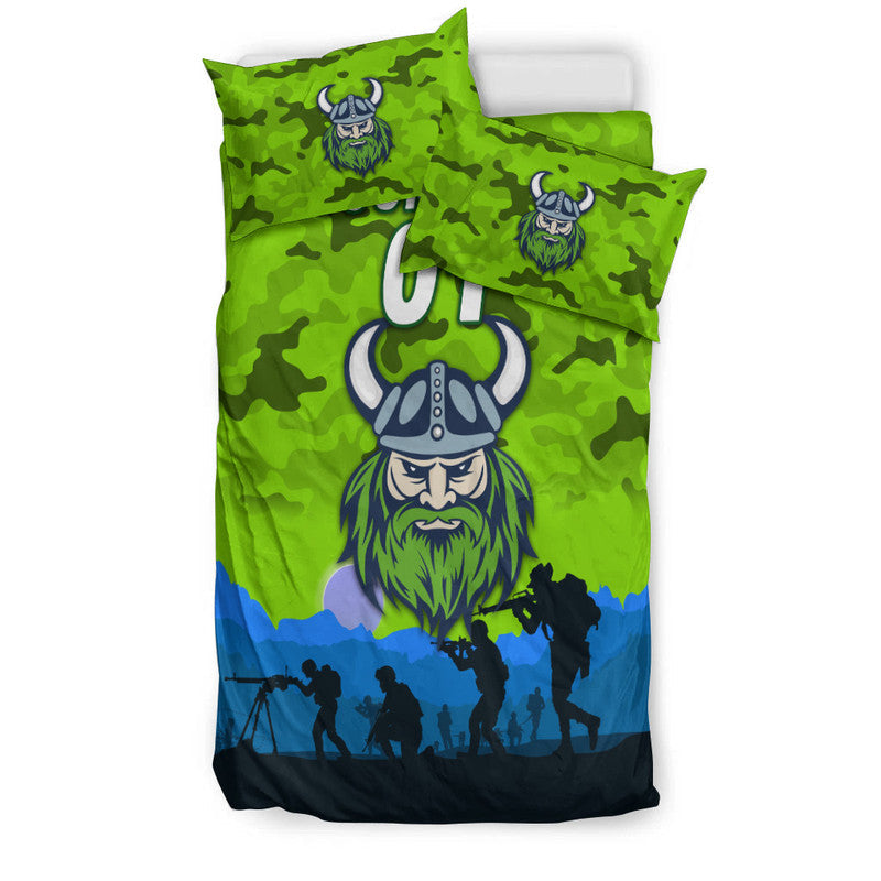 custom-personalised-canberra-raiders-anzac-2022-bedding-set-simple-style