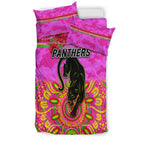 penrith-panthers-anzac-2022-bedding-set-indigenous-vibes-pink