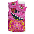 custom-personalised-north-queensland-cowboys-anzac-2022-bedding-set-indigenous-vibes-pink