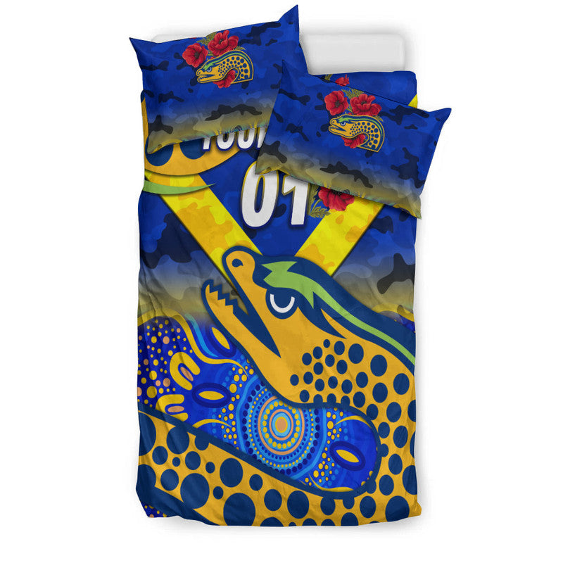 custom-personalised-parramatta-eels-anzac-2022-bedding-set-indigenous-vibes-blue