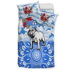 canterbury-bankstown-bulldogs-anzac-2022-bedding-set-indigenous-vibes-white