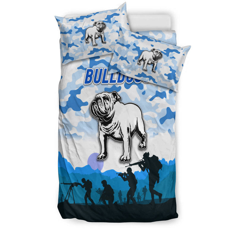 canterbury-bankstown-bulldogs-anzac-2022-bedding-set-simple-style-white
