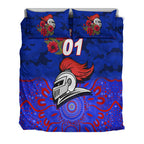 custom-personalised-newcastle-knights-anzac-2022-bedding-set-indigenous-vibes
