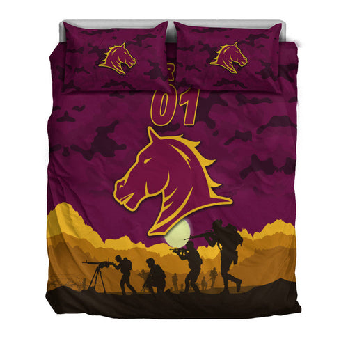 custom-personalised-brisbane-broncos-anzac-2022-bedding-set-simple-style-maroon