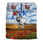 custom-personalised-canterbury-bankstown-bulldogs-anzac-2022-bedding-set-poppy-flowers-vibes-white