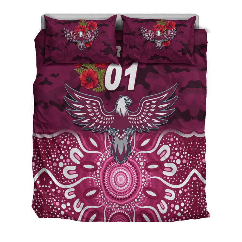 custom-personalised-manly-warringah-sea-eagles-anzac-2022-bedding-set-indigenous-vibes